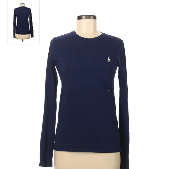 Tシャツ・カットソー Ralph Lauren LONG SLEEVE SPORT SHIRT (710 953 891 001 NAVY) Ralph Lauren | Tops | Ralph Lauren Sport Long Sleeve Tshirt